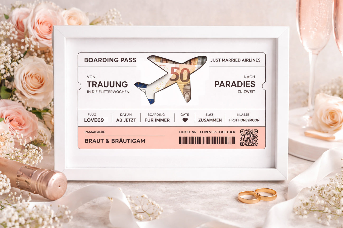 Hochzeit Geldgeschenk – Printable Download